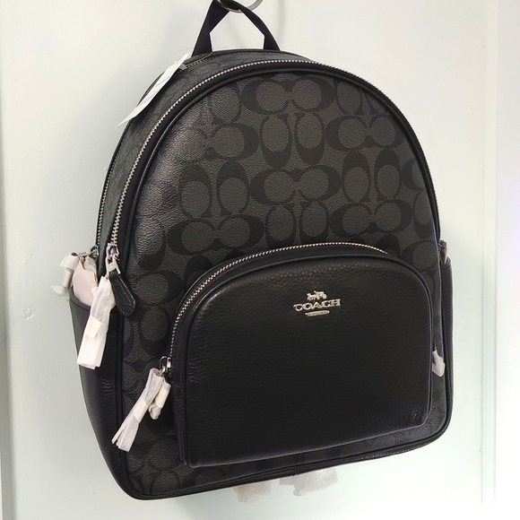 Coach Handbags - COACH Sig Court Backpack